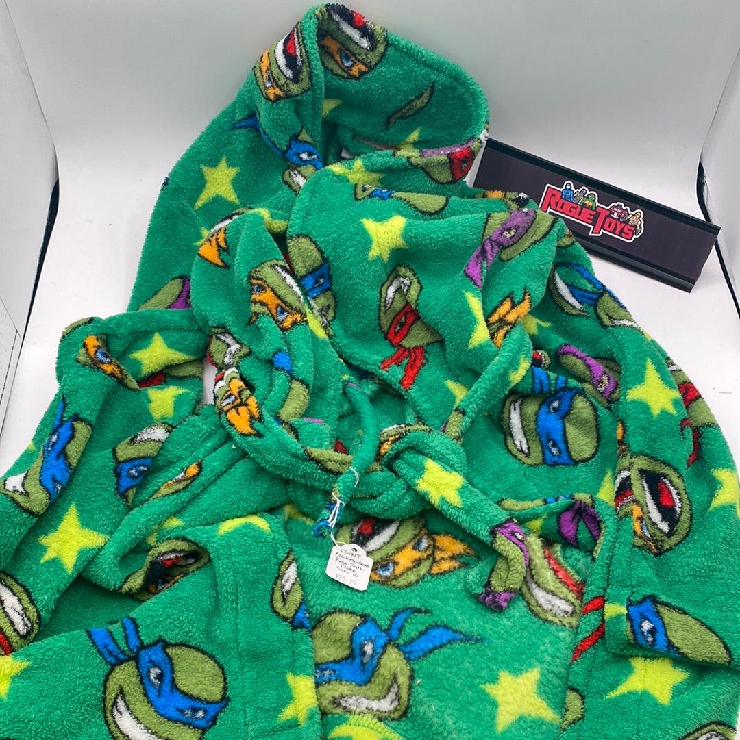 Teenage Mutant Ninja Turtles Nickelodeon Boys Bath Robe Size 10