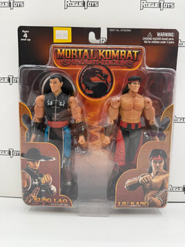 Jazwares Mortal Kombat Shaolin Monks Kung Lao & Liu Kang