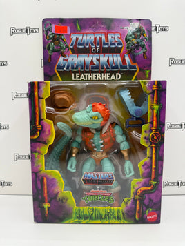 Mattel Masters of the Universe (MOTU) x Teenage Mutant Ninja Turtles (TMNT) Turtles of Grayskull Leatherhead