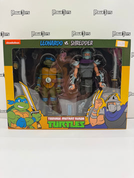 NECA Reel Toys Nickelodeon Teenage Mutant Ninja Turtles (TMNT) Leonardo vs. Shredder
