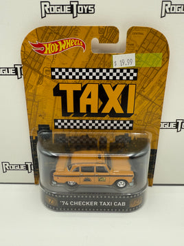 Mattel Hot Wheels Taxi ‘74 Checker Taxi Cab
