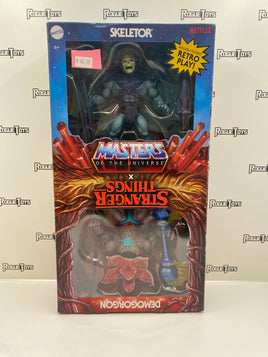 Mattel Masters of the Universe x Netflix Stranger Things Skeletor & Demogorgon