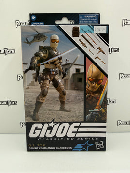 Hasbro G.I. Joe Classified Series G.I. Joe Desert Commando Snake Eyes
