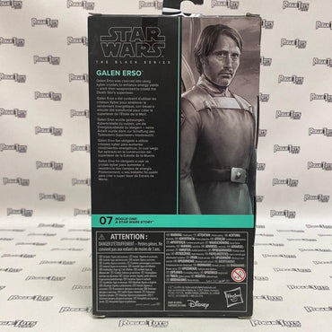Hasbro Star Wars The Black Series Rogue One: A Star Wars Story Galen Erso - Rogue Toys