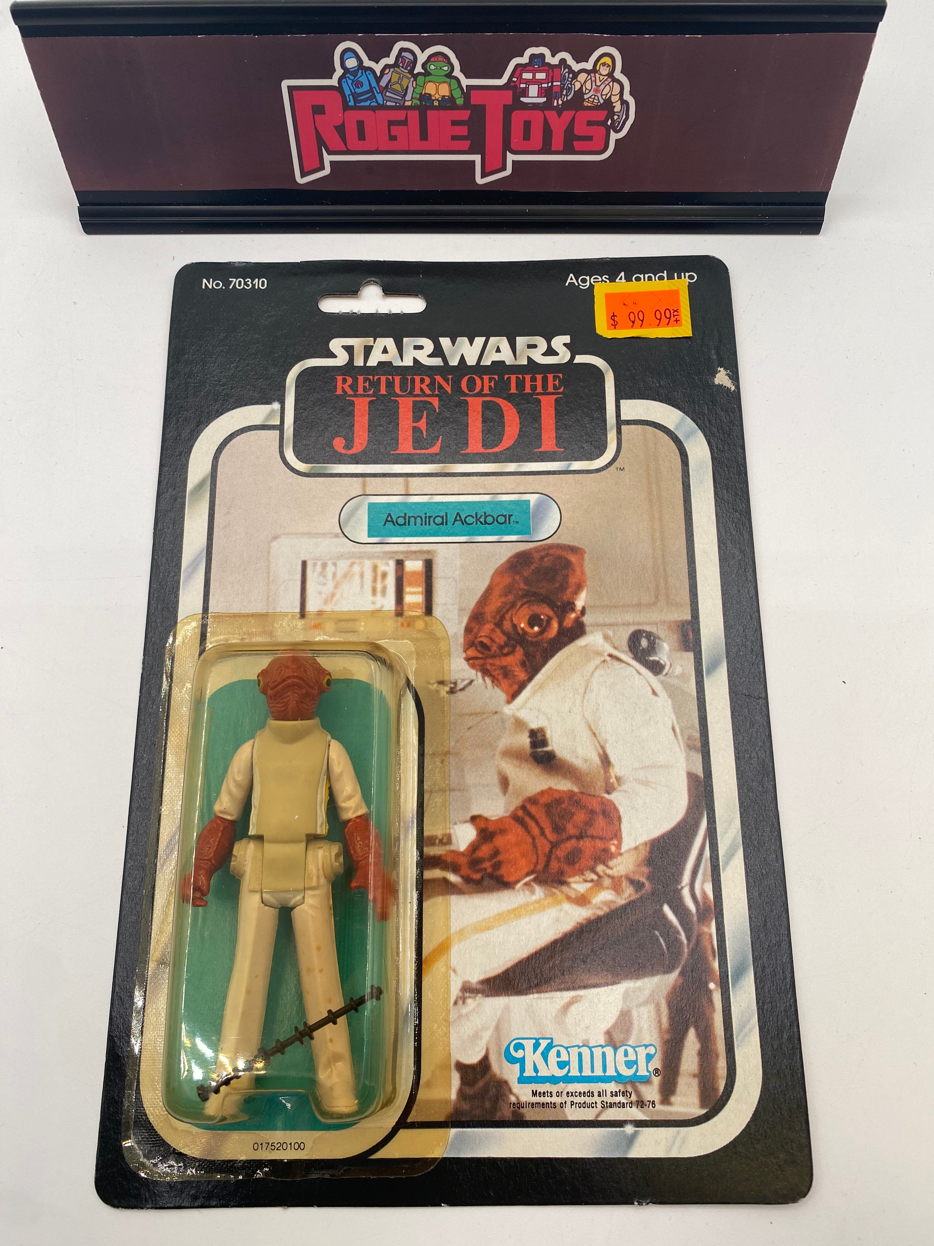 Kenner Star Wars: Return of the Jedi Admiral Ackbar| Rogue Toys