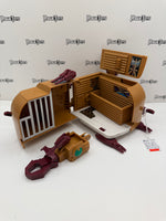 Hasbro Takara Vintage Battle Beasts Wood Beatle Transport Forest Station Vehicle Playset