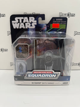 Jazwares Star Wars Micro Galaxy Squadron Series 2 TIE Fighter (Battle Damage)