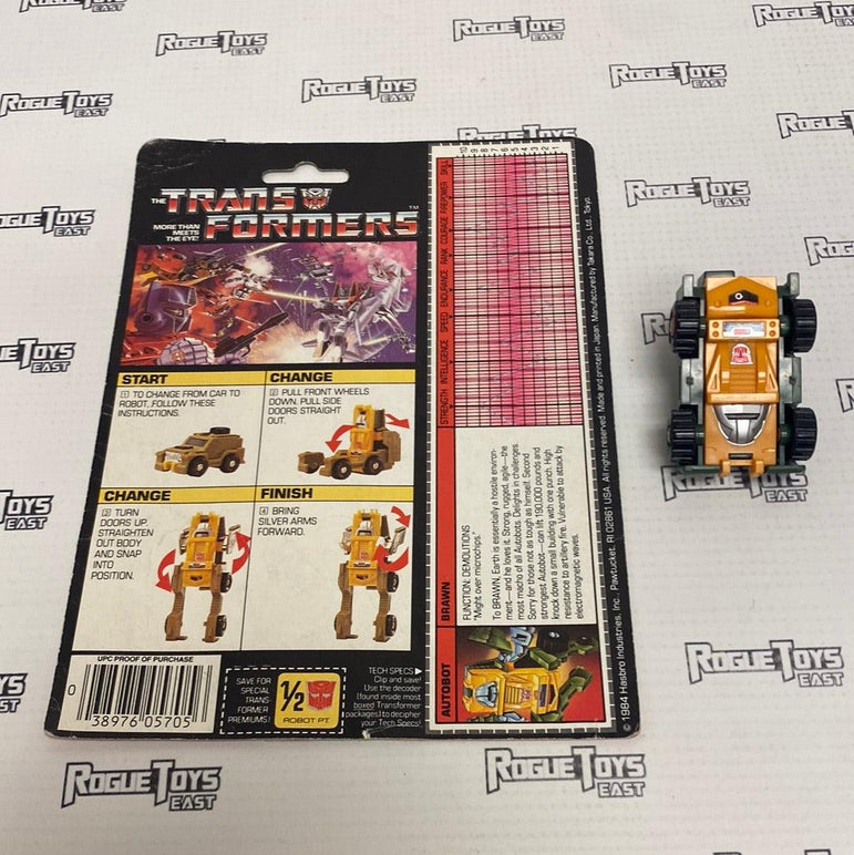 Hasbro Transformers G1 Brawn - Rogue Toys