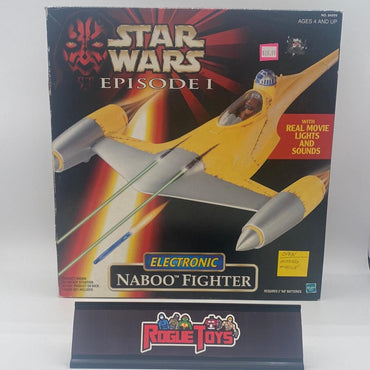 Hasbro Star Wars Episode I Electronic Naboo Fighter (Open, Missing Missile)