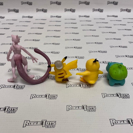 WCT Pokémon 4-Pack Mewtwo | Detective Pikachu | Psyduck | Bulbasaur - Rogue Toys