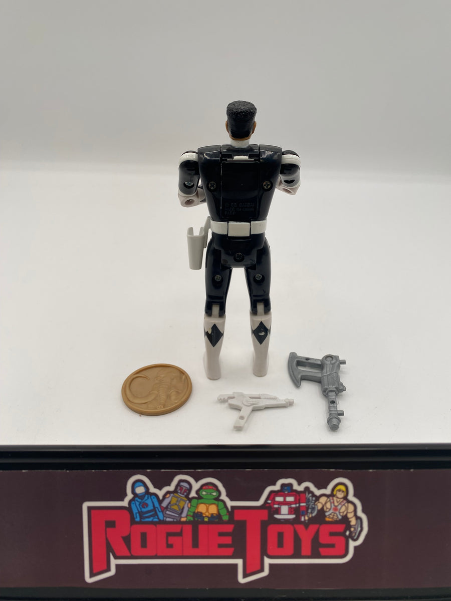 Bandai Mighty Morphin Power Rangers Black Ranger Flip Head| Rogue Toys
