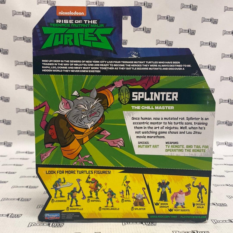 Playmates Rise of the Teenage Mutant Ninja Turtles Splinter The Chill Master - Rogue Toys