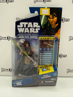 Hasbro Star Wars The Clone Wars Quinlan Vos w/ Speederboard!