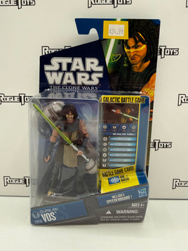 Hasbro Star Wars The Clone Wars Quinlan Vos w/ Speederboard!