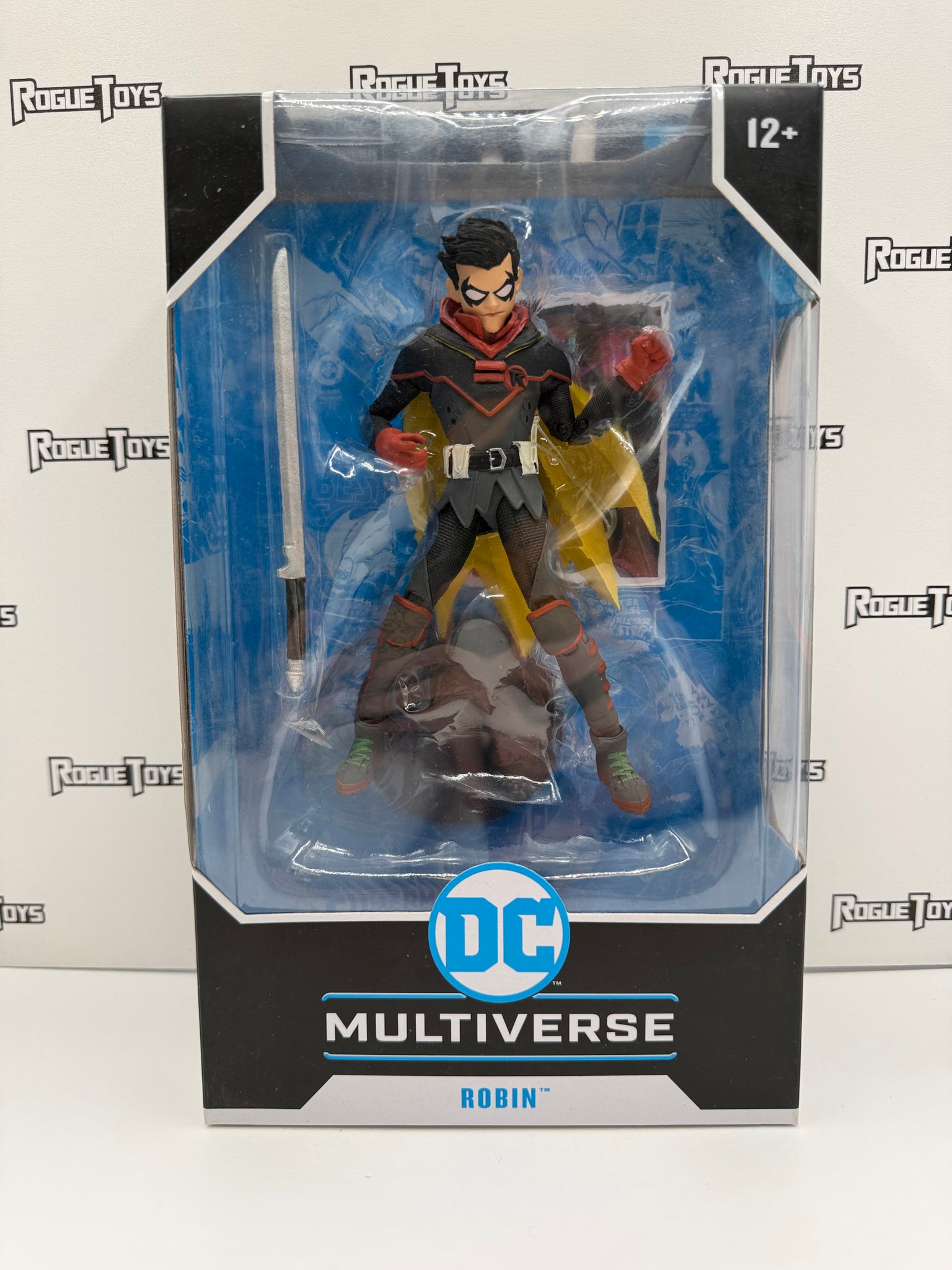 McFarlane DC Multiverse Robin (Infinite Frontier) – 18 Cm Actionfigur Mit 22 Gelenkpunkten, Inkl. Zubehör, Base & Sammelkarte – Für Sammler Ab 14 Jahren