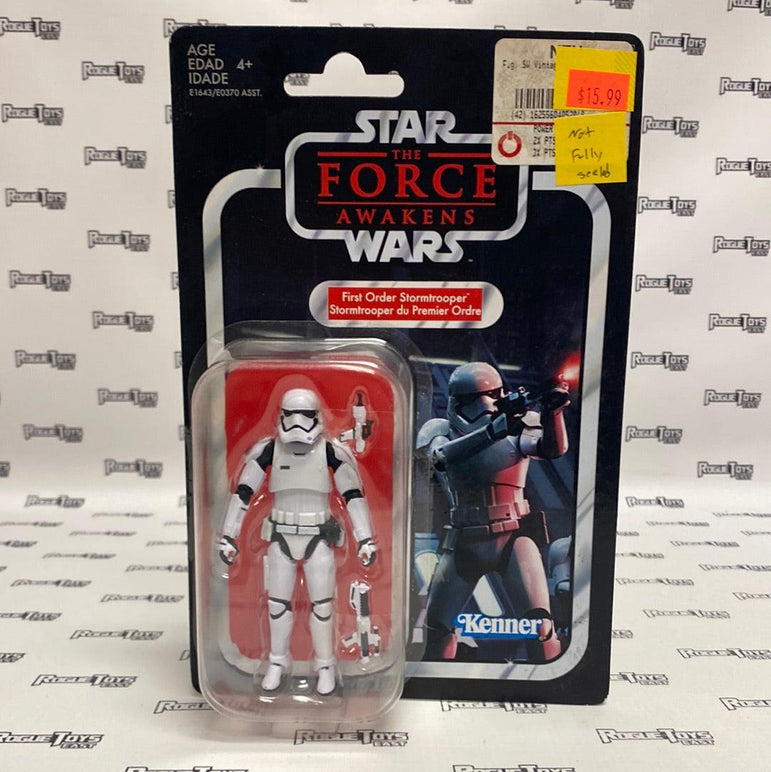 Kenner Star Wars: The Force Awakens First Order Stormtrooper (Not Fully Sealed) - Rogue Toys
