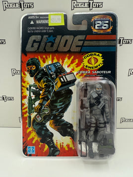 Hasbro G.I. Joe 25th Anniversary Cobra Enemy! Cobra Saboteur Firefly
