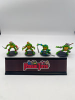 Viacom 2014 Teenage Mutant Ninja Turtles Set of 4 PVC Keychain Figures