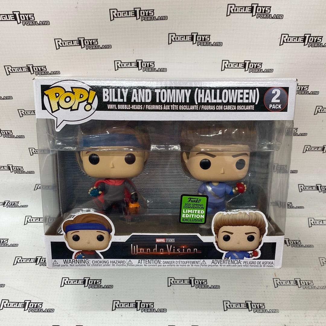 Funko POP! WandaVision Billy and Tommy (Halloween) 2 Pack 2021 Spring Con Exclusive - Rogue Toys