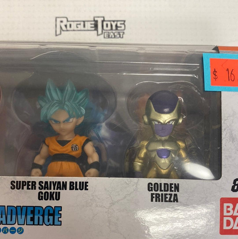  Dragon Ball Super Dragon Stars Battle Pack Super Saiyan Blue  Goku Vs Golden Frieza Action Figure 6 inches : Video Games