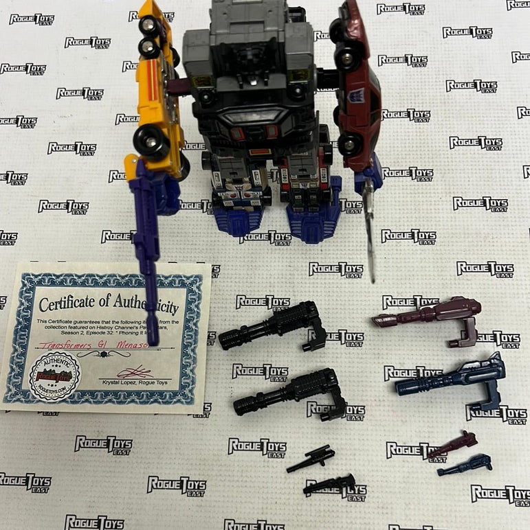 HASBRO Transformers G1 1986 MENASOR Complete