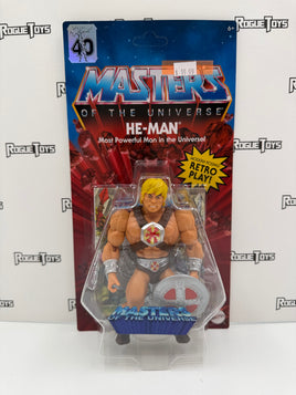 Mattel Masters of the Universe (MOTU) Origins 40th Anniversary He-Man