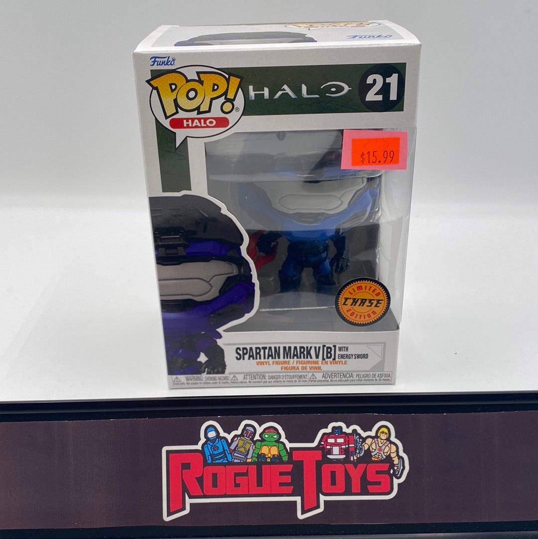 Funko POP! Halo Halo Spartan Mark V (B) with Energy Sword (Chase) - Rogue Toys