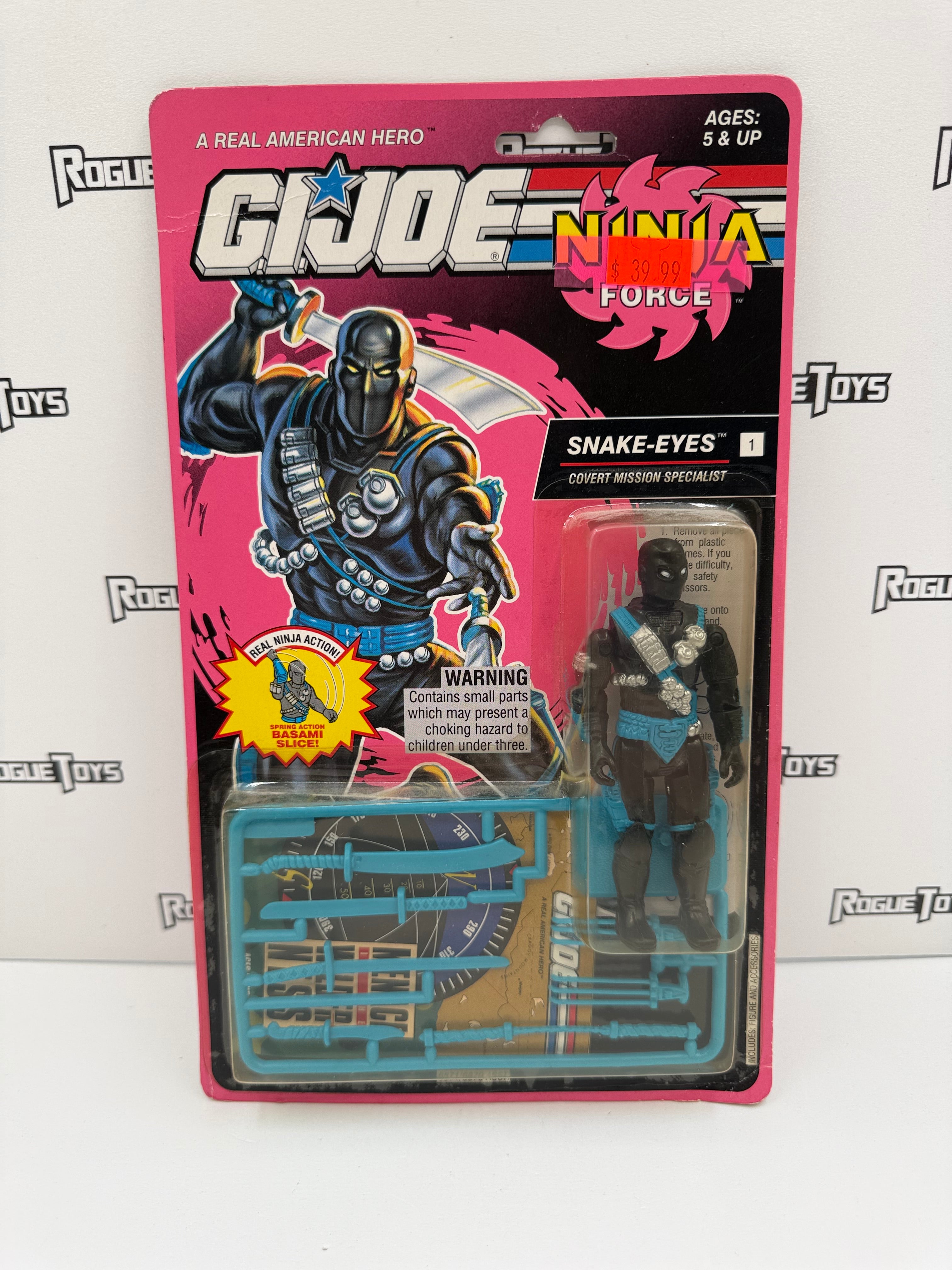 Hasbro G.I. Joe Ninja Force Snake-Eyes| Rogue Toys