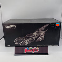 Mattel 2014 Hot Wheels Batman Forever Batmobile 1:18