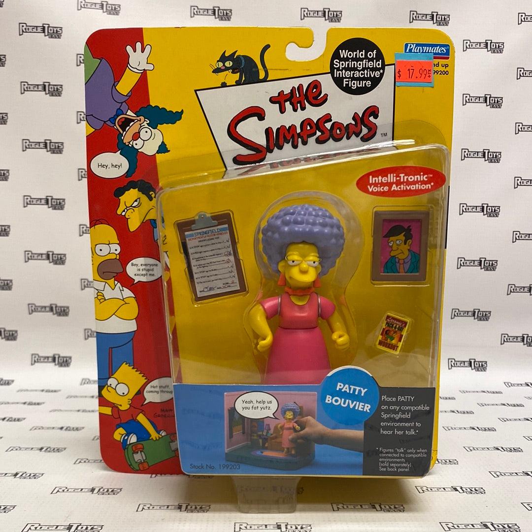 Playmates The Simpsons World of Springfield Interactive Figure Series 4 Patty Bouvier - Rogue Toys