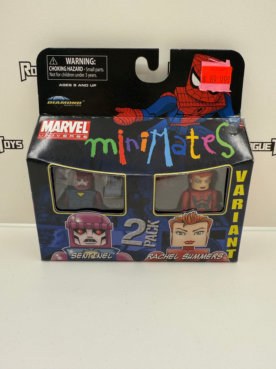 Diamond Select Toys Marvel Universe Minimates Sentinel & Rachel Summer ...