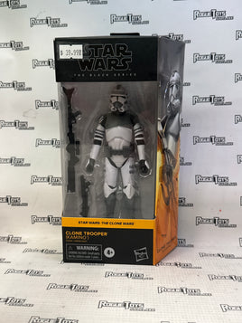 The Black Series Clone Trooper (Kamino) action figure from Star Wars: The Clone Wars.