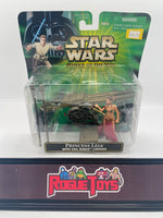 Hasbro Star Wars Power of the Jedi Princess Leia with Sail Barge Cannon