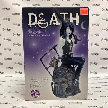 DC Direct Death Hand Painted, Cold-Cast Porcelain Statue (Limited Edition of 3,000 Pieces) - Rogue Toys