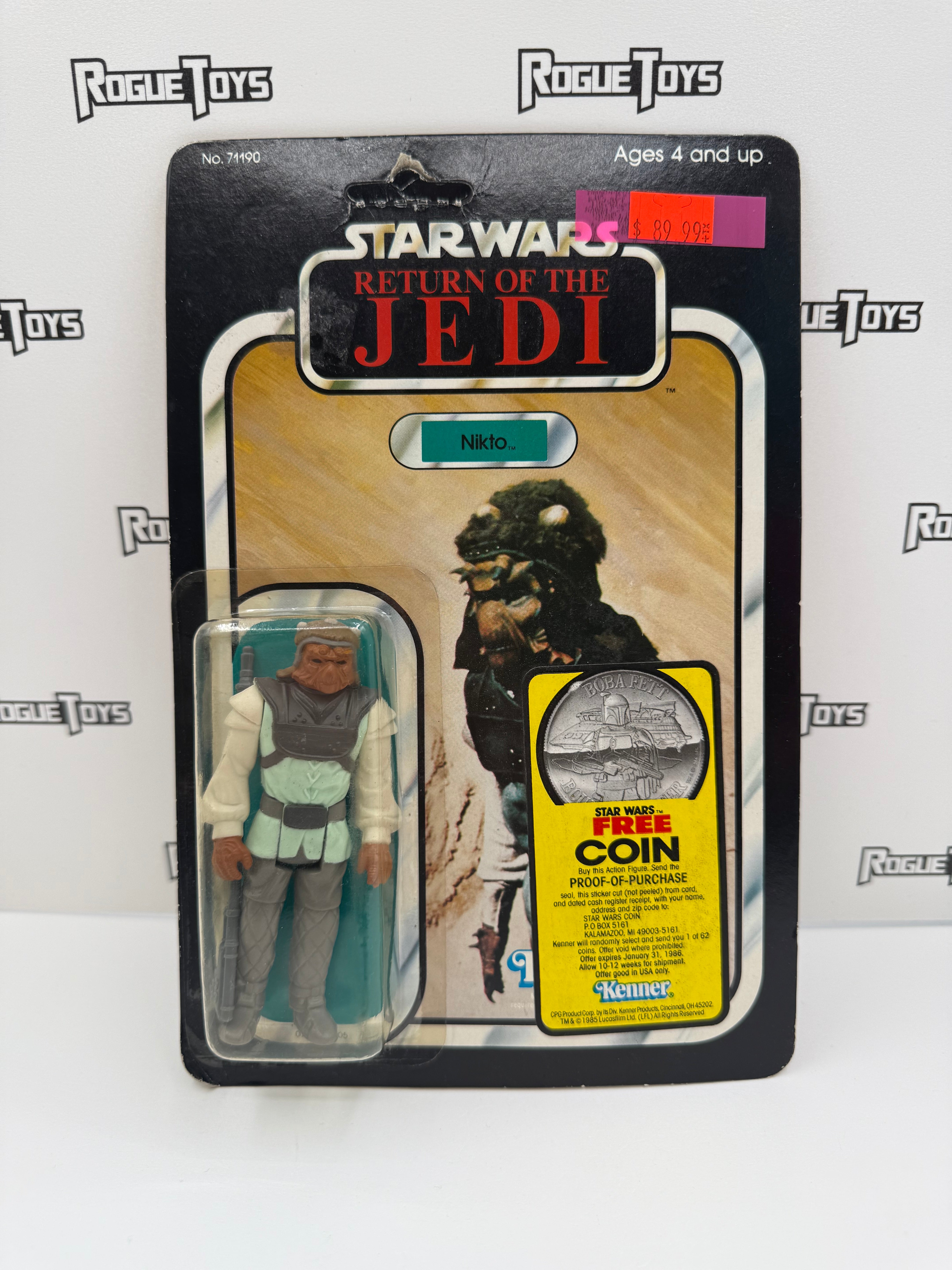 Kenner Star Wars: Return of the Jedi Nikto| Rogue Toys