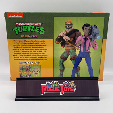 NECA Reel Toys Nickelodeon Teenage Mutant Ninja Turtles Rat King vs. Vernon - Rogue Toys