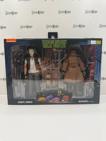 NECA Reel Toys Nickelodeon Teenage Mutant Ninja Turtles Casey Jones & Raphael (In Disguise)