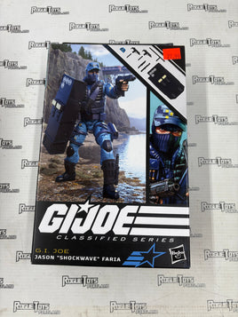 Hasbro GI Joe Classified Series Jason “Shockwave” Faria 105