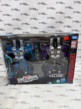 Hasbro Transformers Earthrise WFC Cybertronian Villins Skywarp & Thundercracker