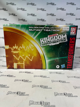 Transformers Kingdom War for Cybertron Trilogy Golden Disk Collection Mutant Tigatron