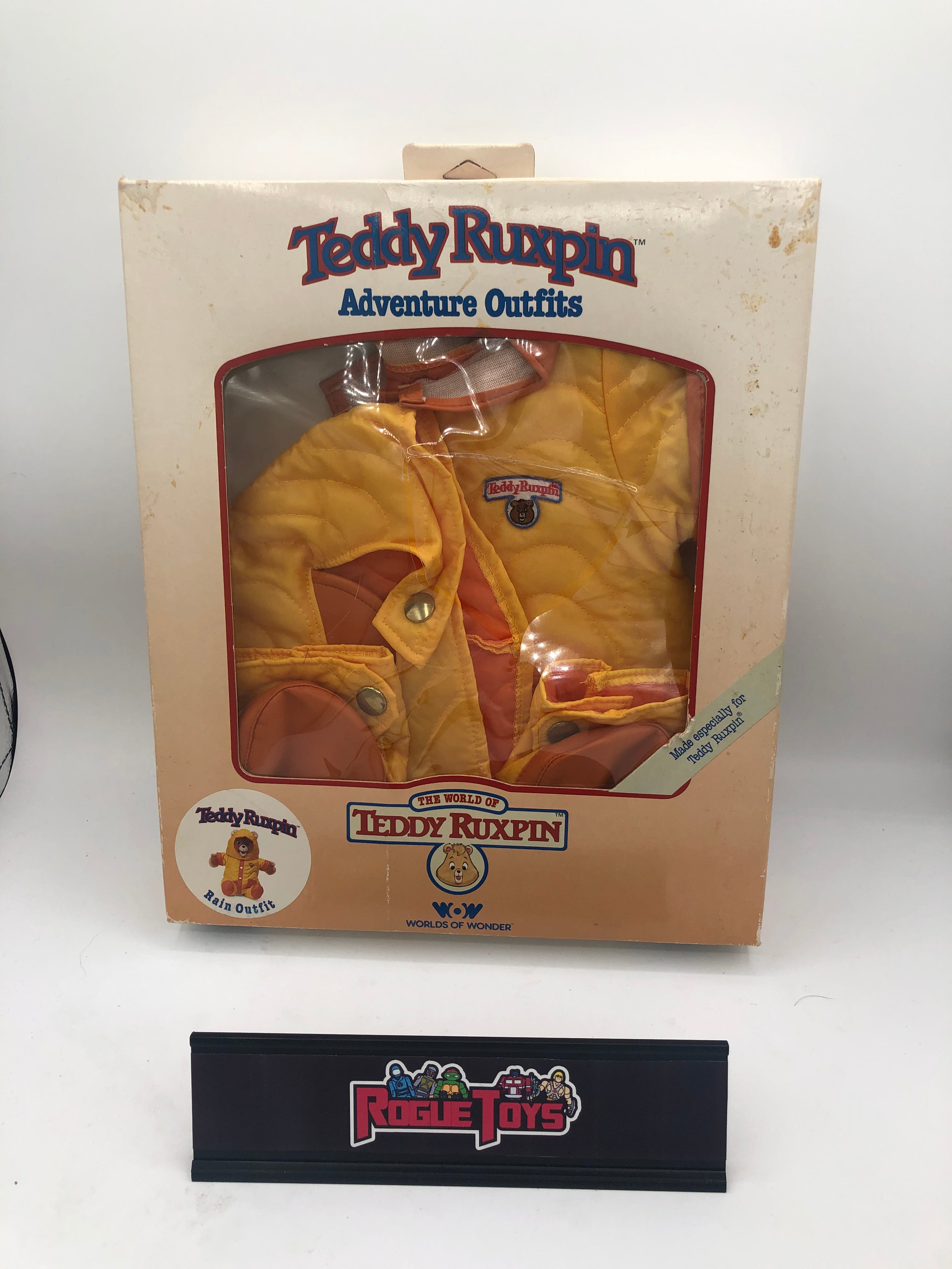 Worlds of Wonder 1985 Teddy Ruxpin Rain Outfit