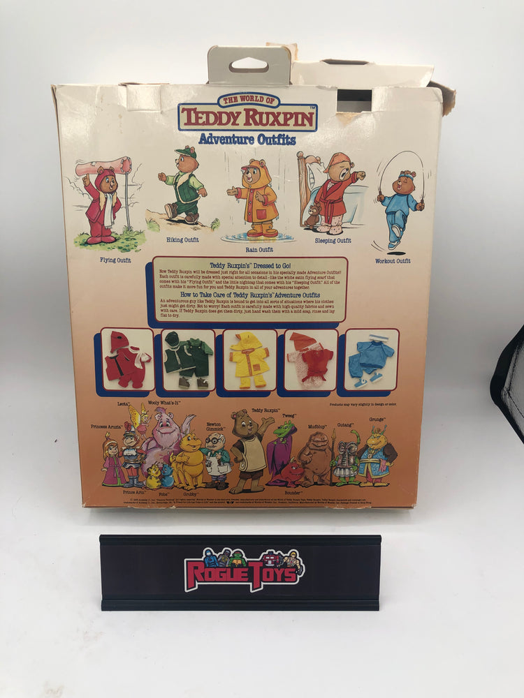 Worlds of Wonder 1985 Teddy Ruxpin Hiking Outfit - Rogue Toys