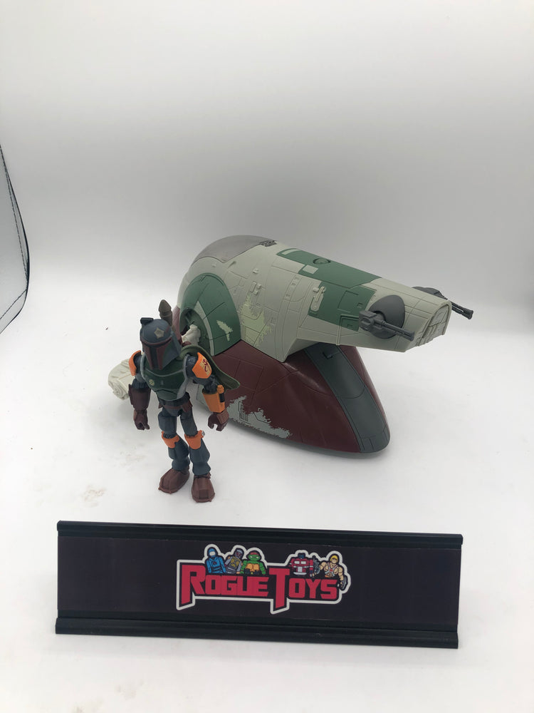Disney Store Toy Box Star Wars Slave 1 with Boba Fett - Rogue Toys