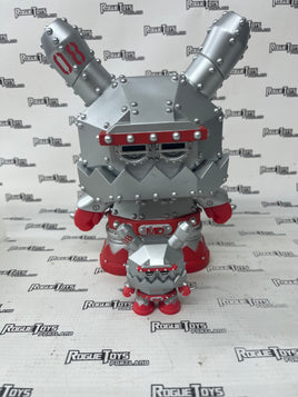 Kid Robot Mecha Dunny Silver (w/mini figure)