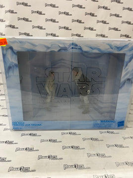 Hasbro Star Wars Black Series Han Solo & Princess Leia Organa Hoth Base Hallway Convention Exclusive