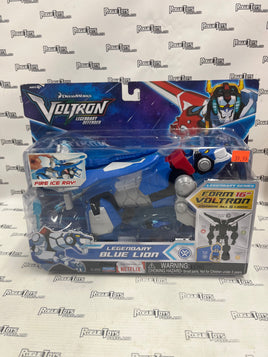 Playmates Voltron Legendary Defender Blue Lion on card