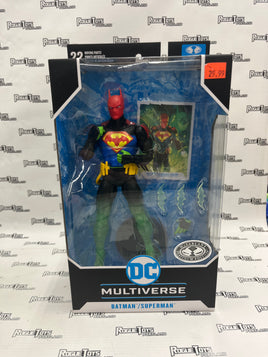 McFarlane Toys DC Multiverse Batman/Superman Fusion Platinum Edition