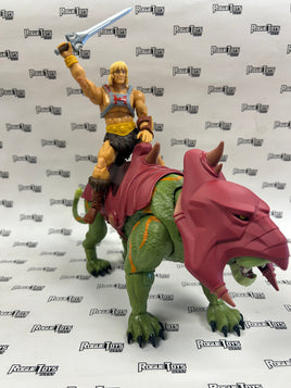 Mattel Masters of the Universe (MOTU) Masterverse Battle Cat Deluxe with He-Man