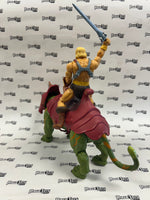 Mattel Masters of the Universe (MOTU) Masterverse Battle Cat Deluxe with He-Man