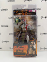 NECA God of War Kratos in Golden Fleece Armor with Medusa Head